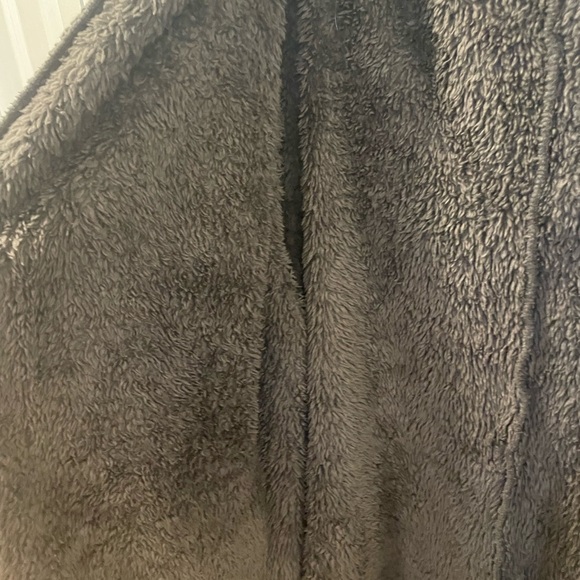 grey super soft teddy cardigan - Picture 7 of 9